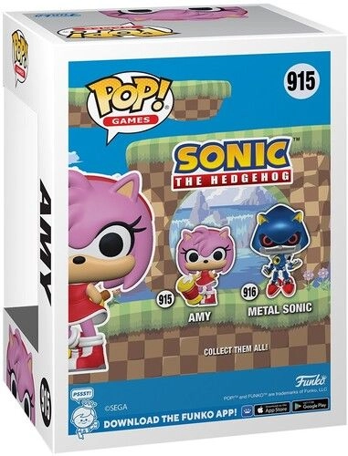 Amy Rose - Sonic - Pop! Games - Vinyl Figure