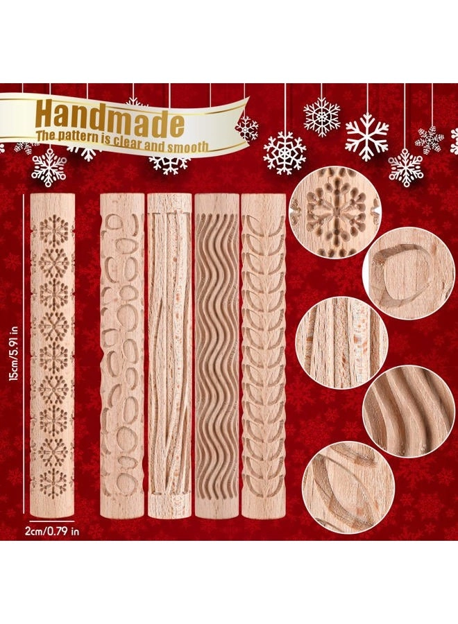 Handmade Clay-22 - wood 5 pieces