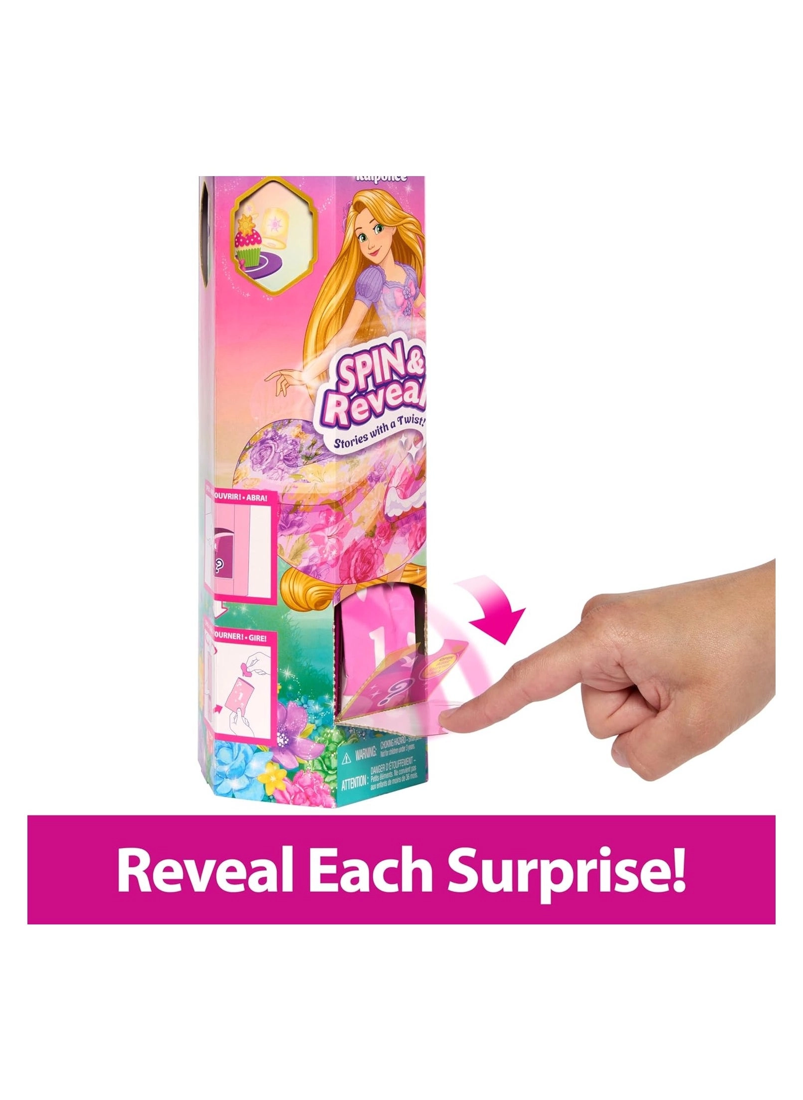 Rapunzel Fashion Doll - Spin & Reveal Wave 1