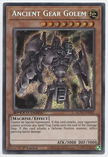 Ancient Gear Golem SGX1-END01 - 1st Edition