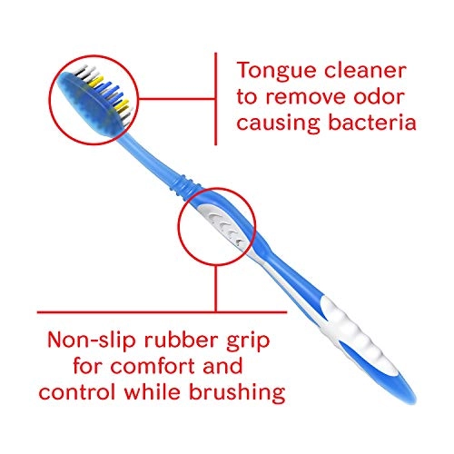 Extra Clean Full Head Toothbrush - Medium 72-Piece Pack