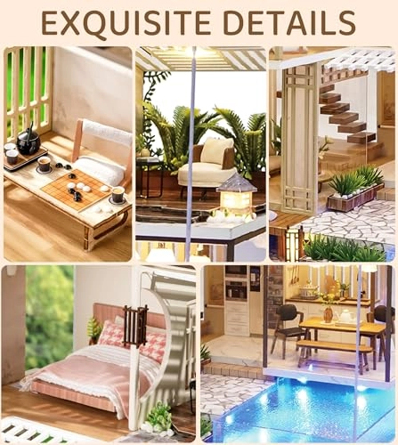 DIY Miniature Dollhouse Kit - 124 scale