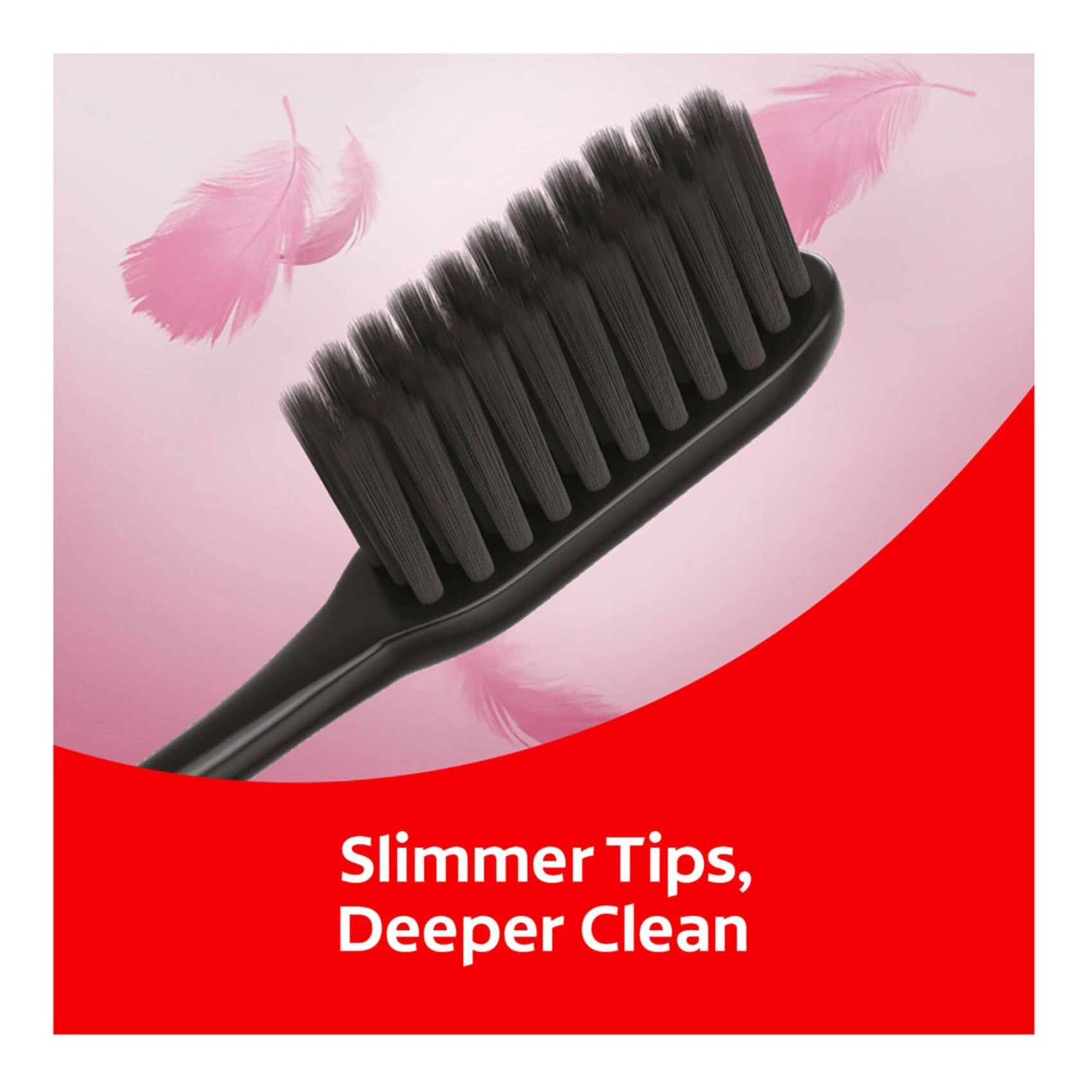 Slim Soft Charcoal Toothbrush - Soft 1-Piece Pack