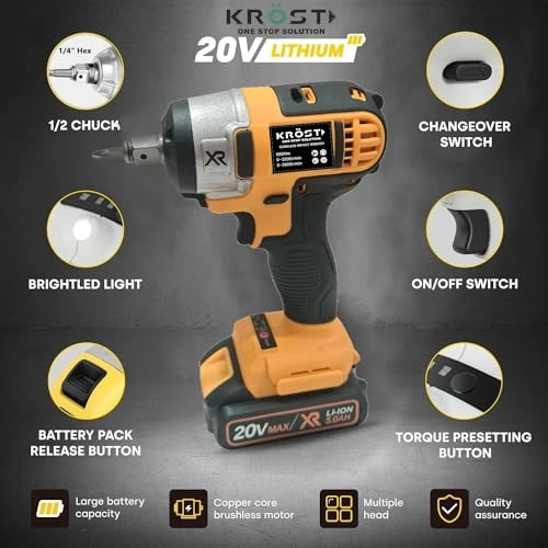 Impact Wrench - 380nm 1/2" Bundle