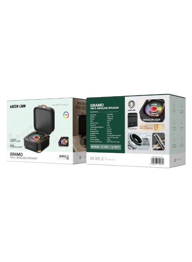 Gramo Vinyl Wireless Speaker