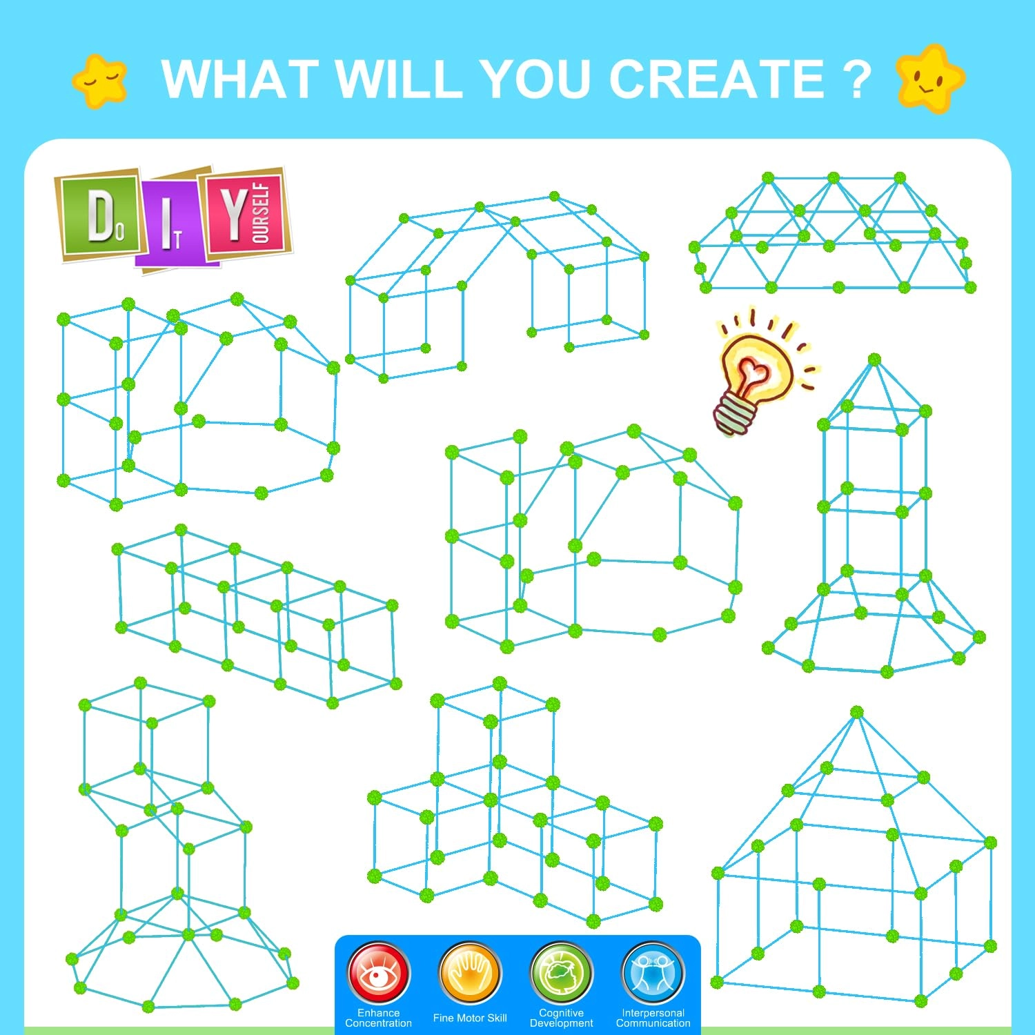 Ultimate Creative Set - Fort building kit