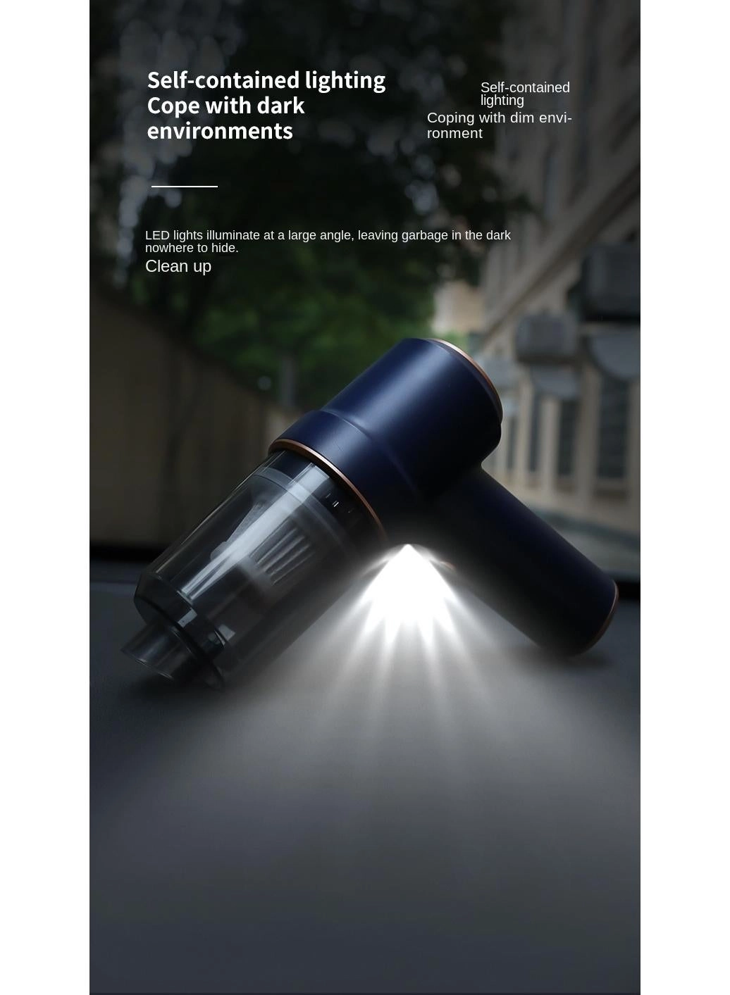 Portable Vehicle Vacuum Cleaner