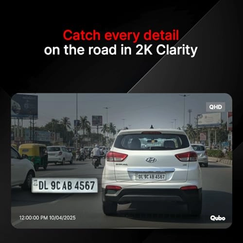 3 Channel Dashcam Pro 2K - 2K QHD