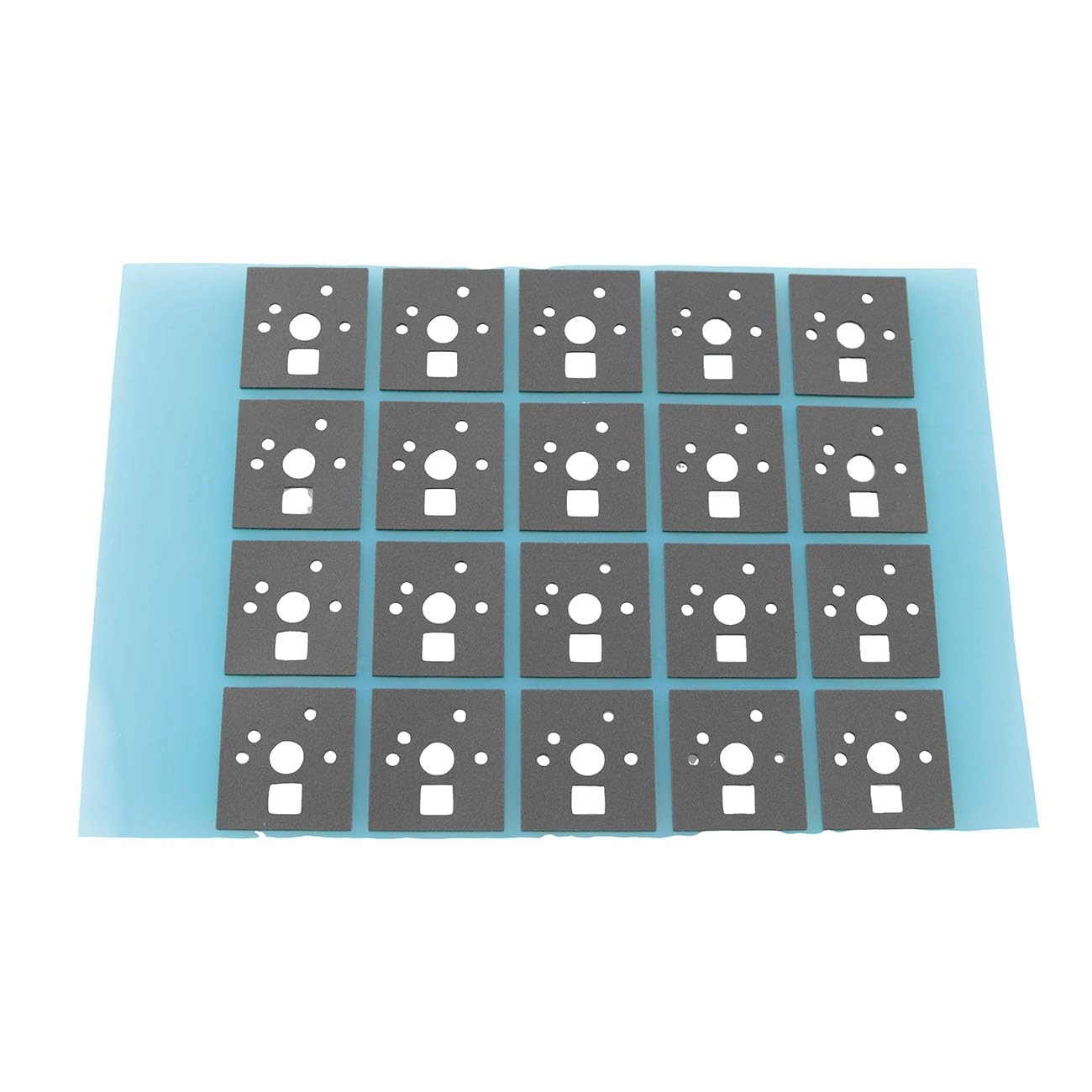 SQXBK Keyboard Switch Pads - 120PCS Black High-density memory foam