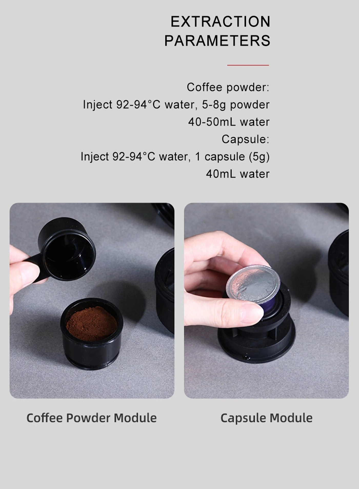 Heropresso - Travel Rechargeable