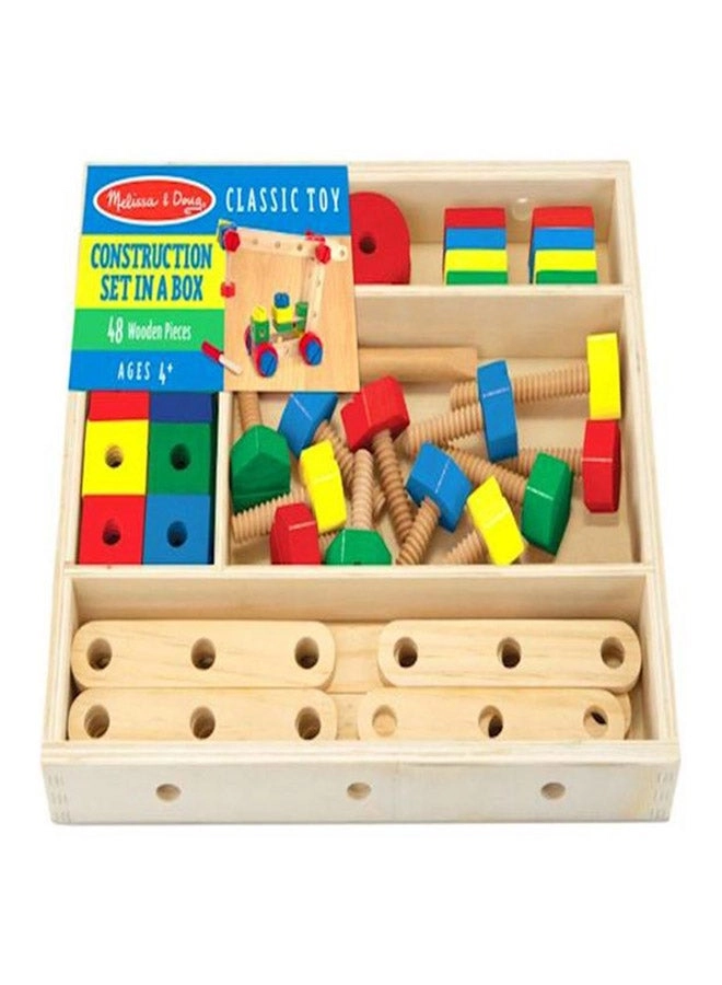 Construction Set in a Box - 48 pcs