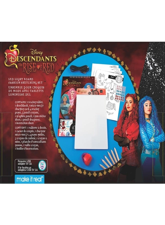 Descendants 4 Rise of Red - LED Light Board Fashion Sketching Set
