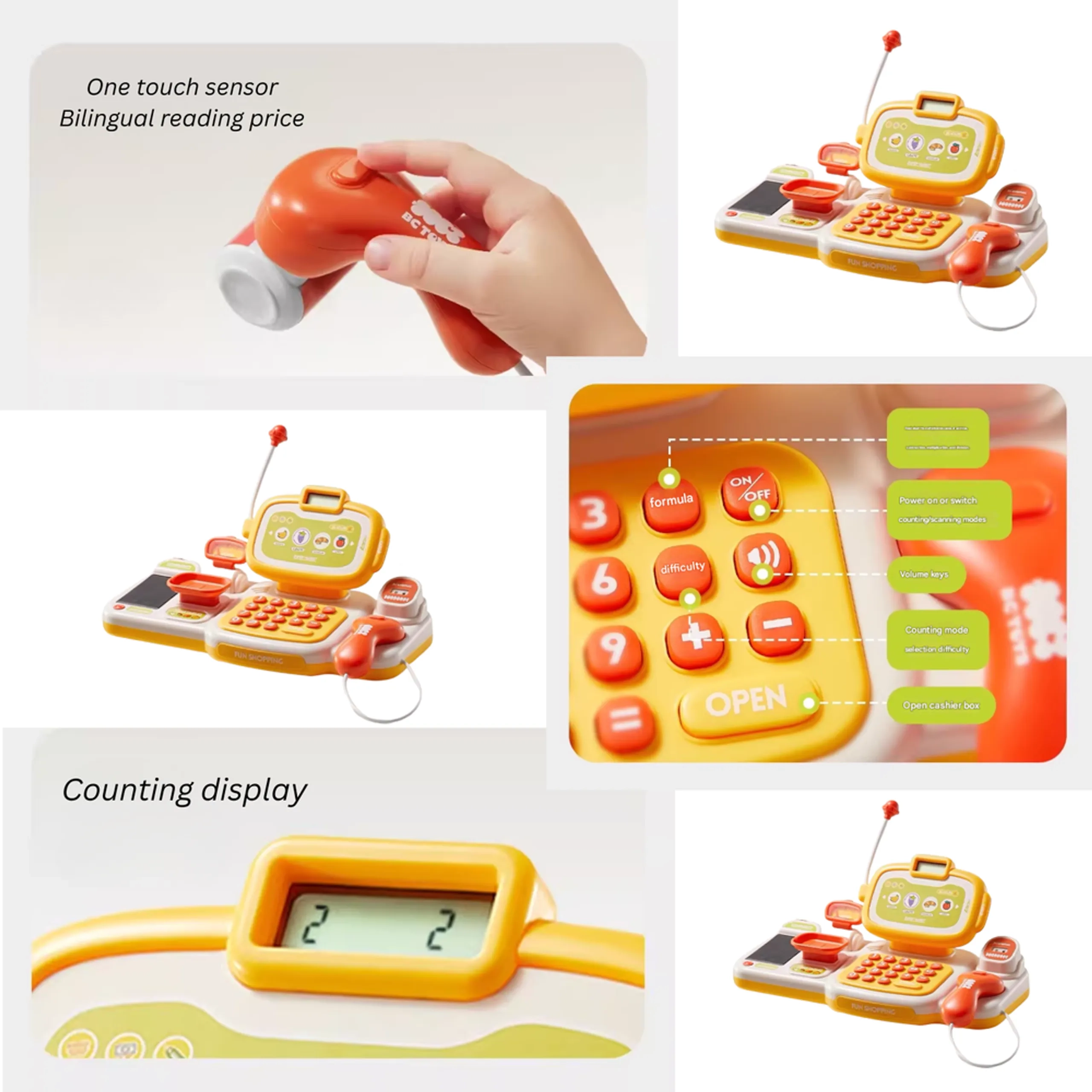 Cash Register - Suitable for 3 years & above