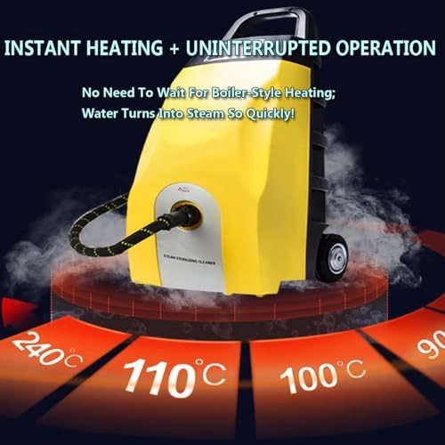 High Pressure Steam Cleaner - 4.0-5.0bar 3.5l