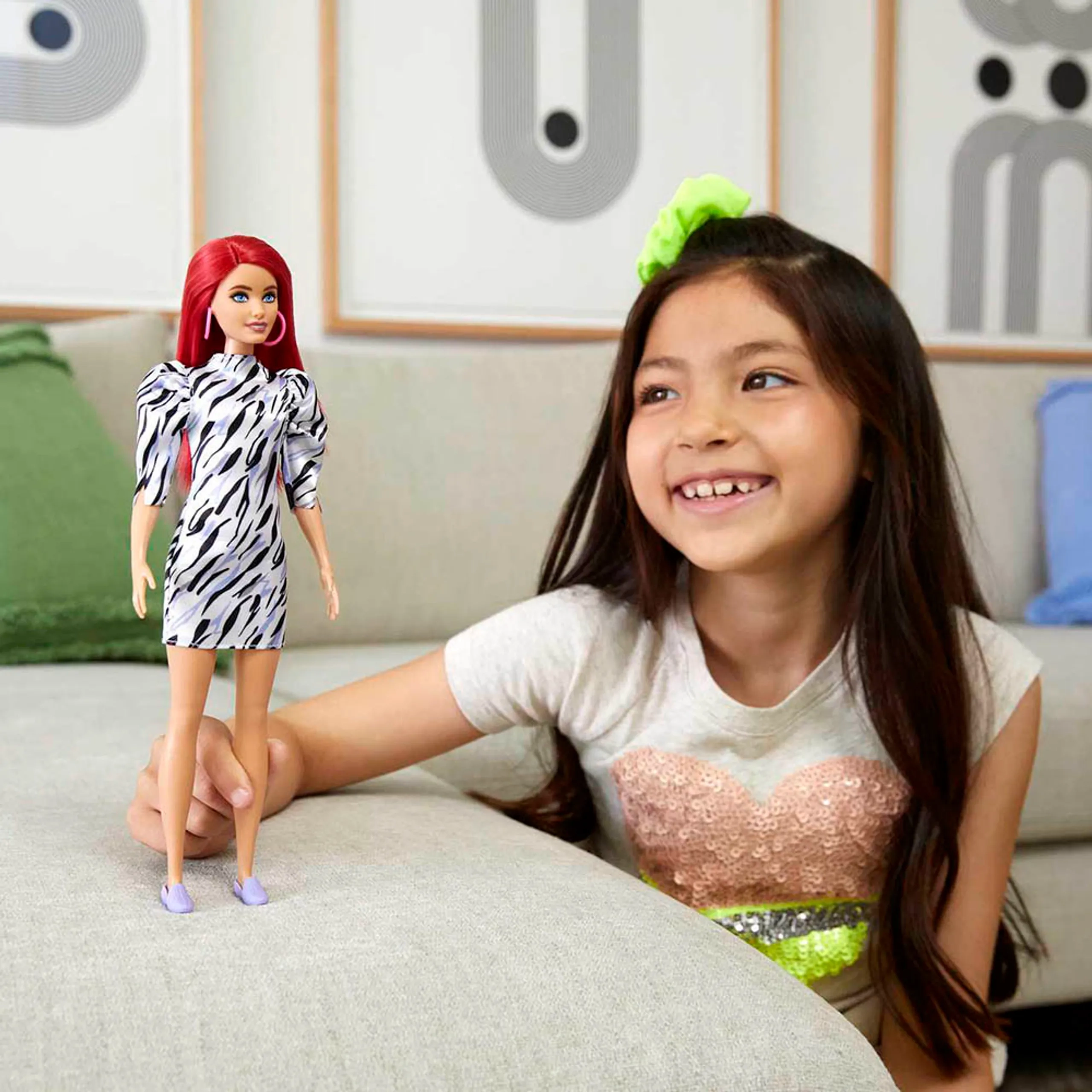 Barbie Fashionistas - Vinyl Short Red Hair Ages 3+