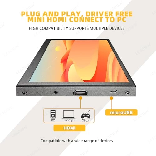 IPS Portable Monitor - 1024x600 7inch