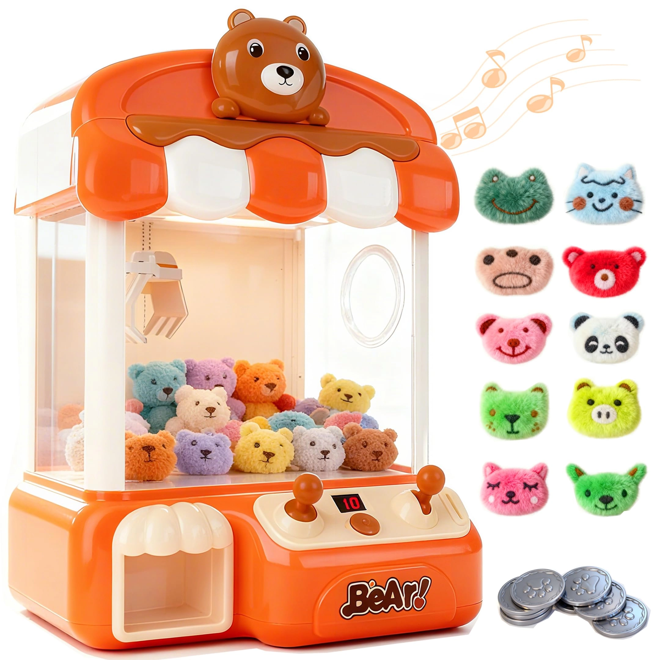 nicknack Large Claw Machine 8880C Party - 4 5 6 7 8 9 Years Old