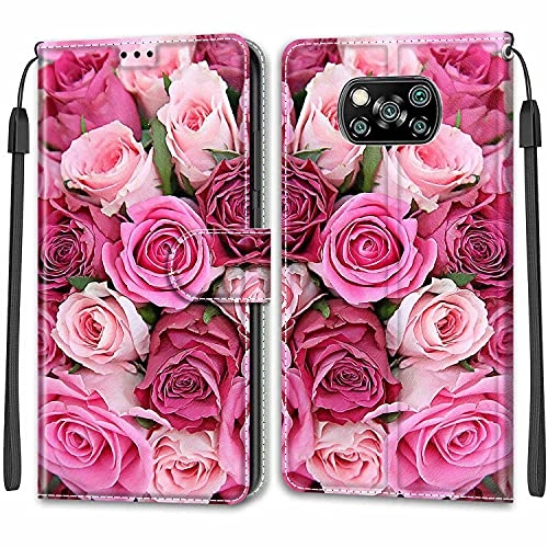 Wallet Case for Xiaomi POCO X3 NFC - Faux Leather, Thermoplastic Polyurethane