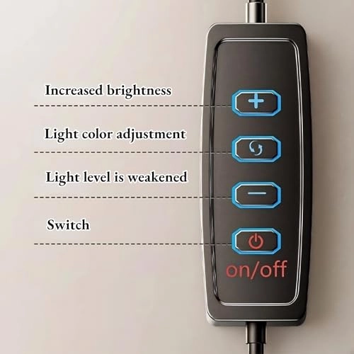 Ring Light Kit - 6 Inch 10 Levels Dimmable USB