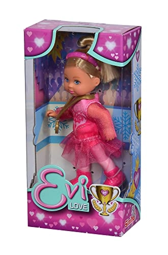 Evi Love Skater Doll - 12 cm Pink Costume