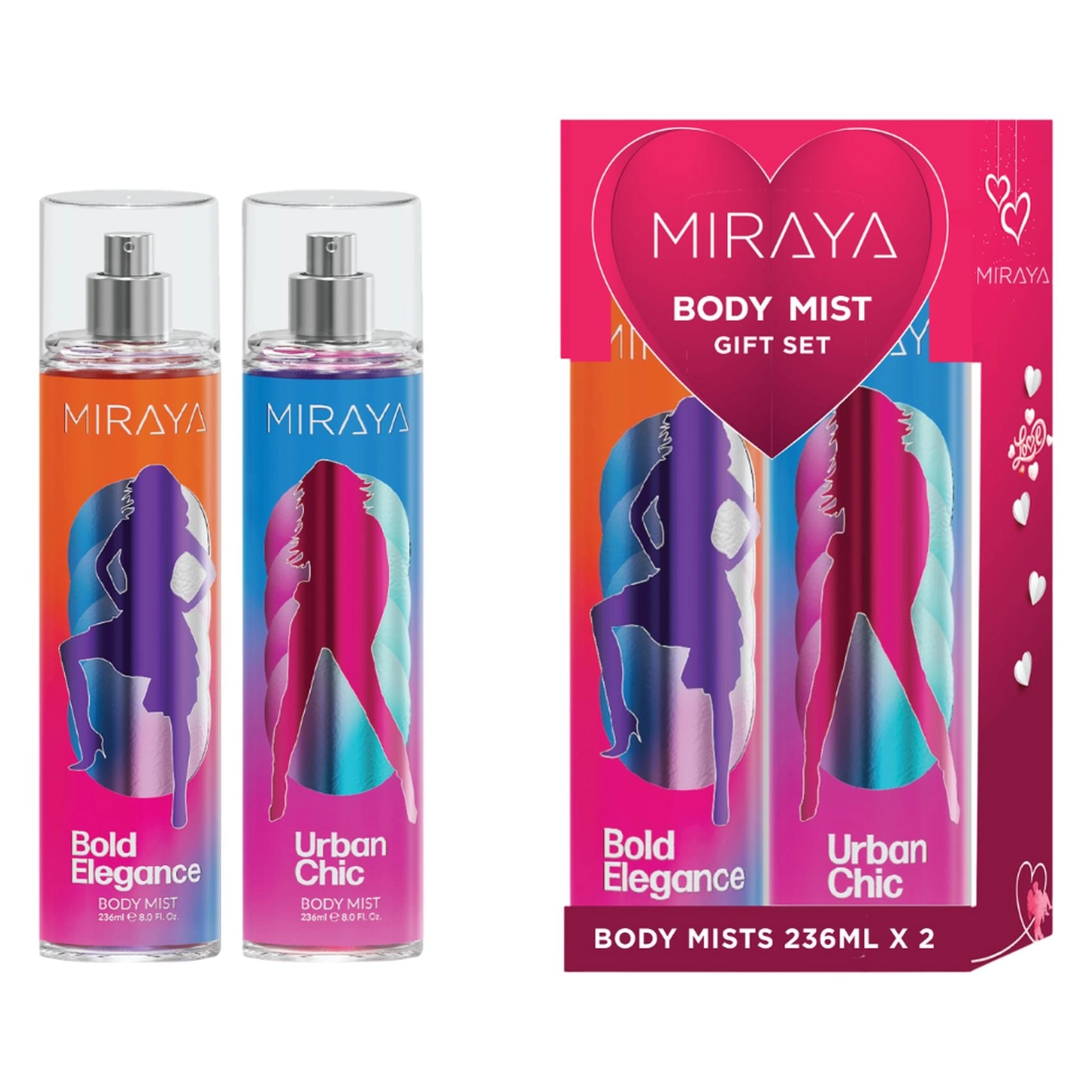 Miraya Bold Elegance - 236 ml + Urban Chic