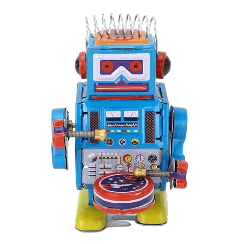 HUSHUI Drumming Robot Musical Toy - 192 months+