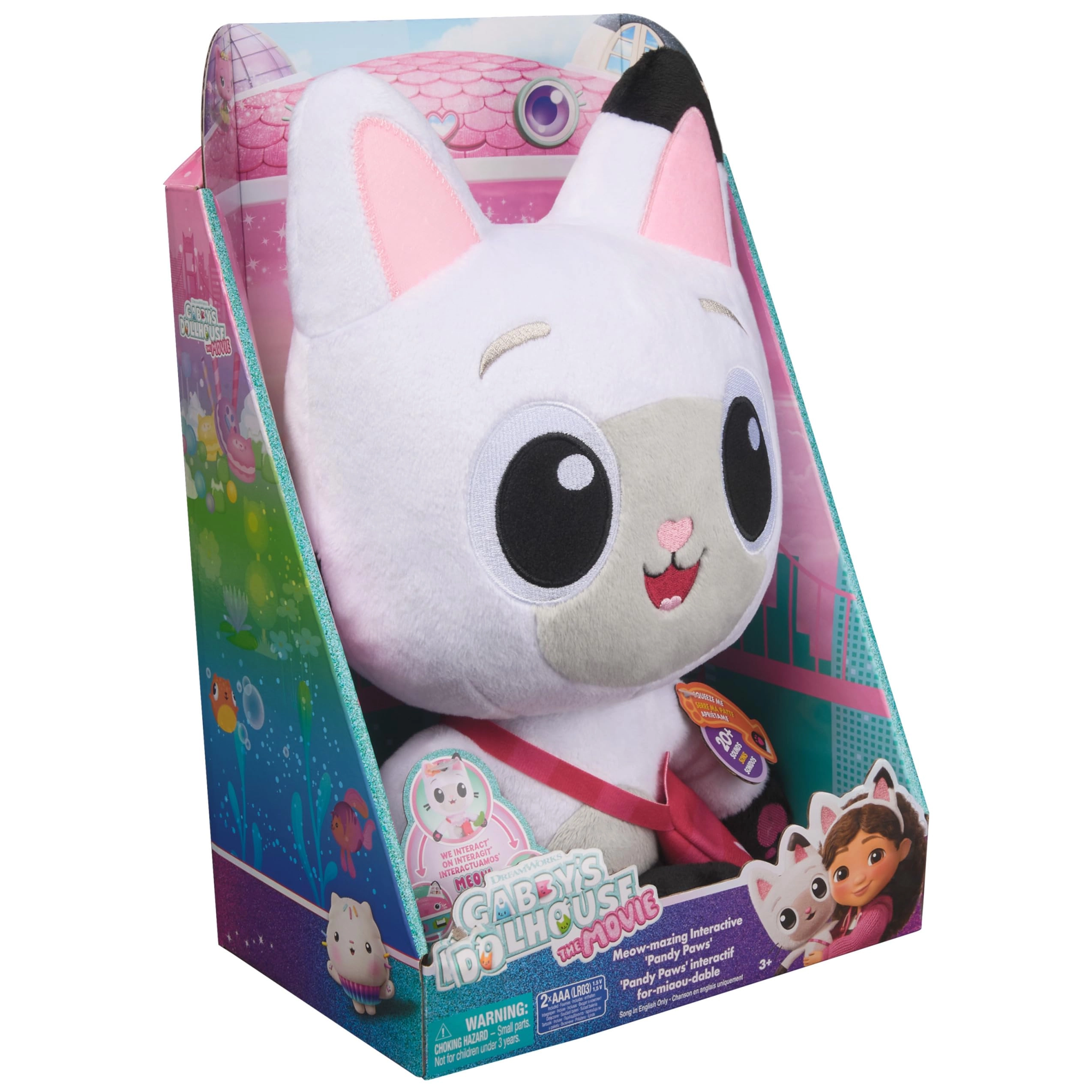 Pandy Paws 33 cm - Sound effects