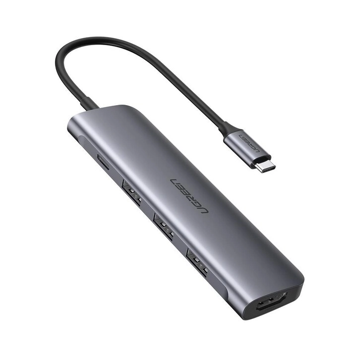 Byte Smile 5 in 1 Type C to HDMI +USB 3.0*3 +PD power Converter