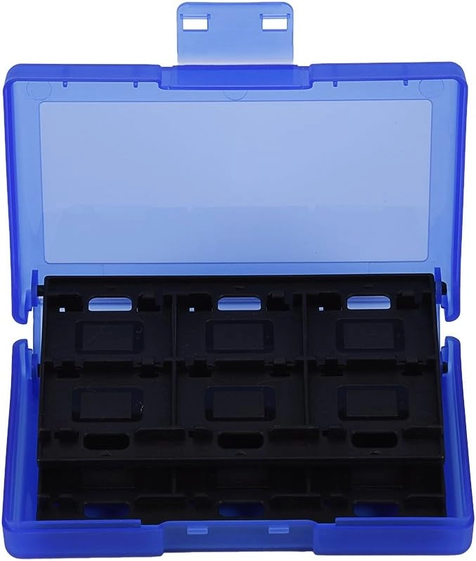 Game card case - 24 game cards Blue