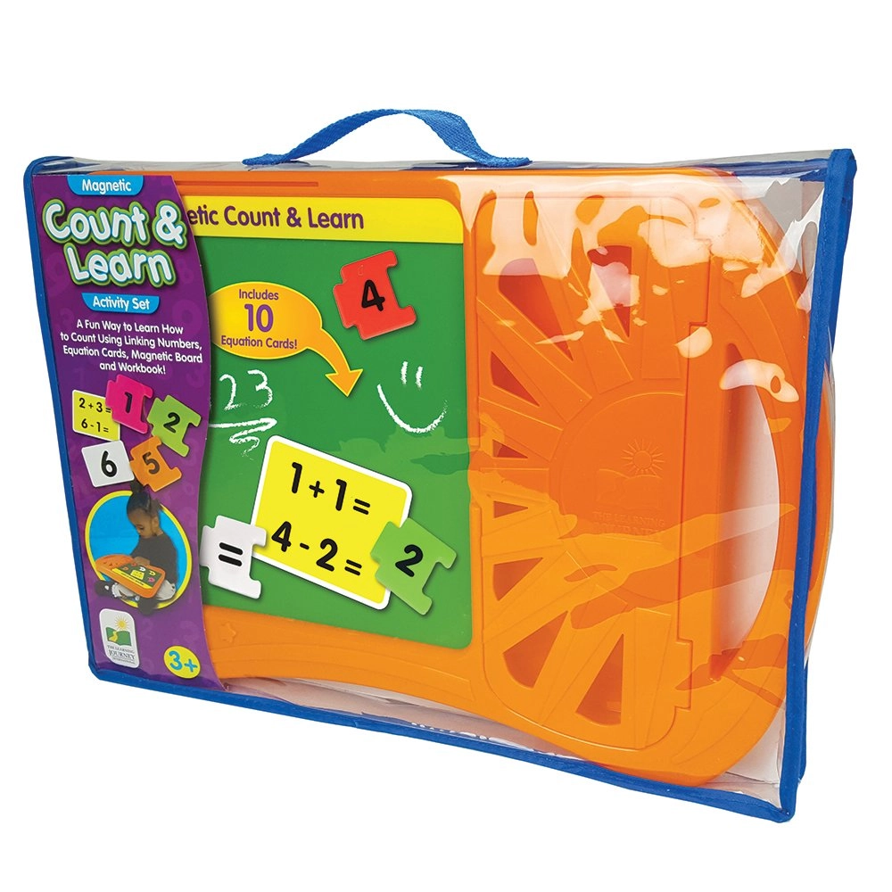 The Learning Journey Magnetic Count and Learn Board, Number and Math Focused Activity Set