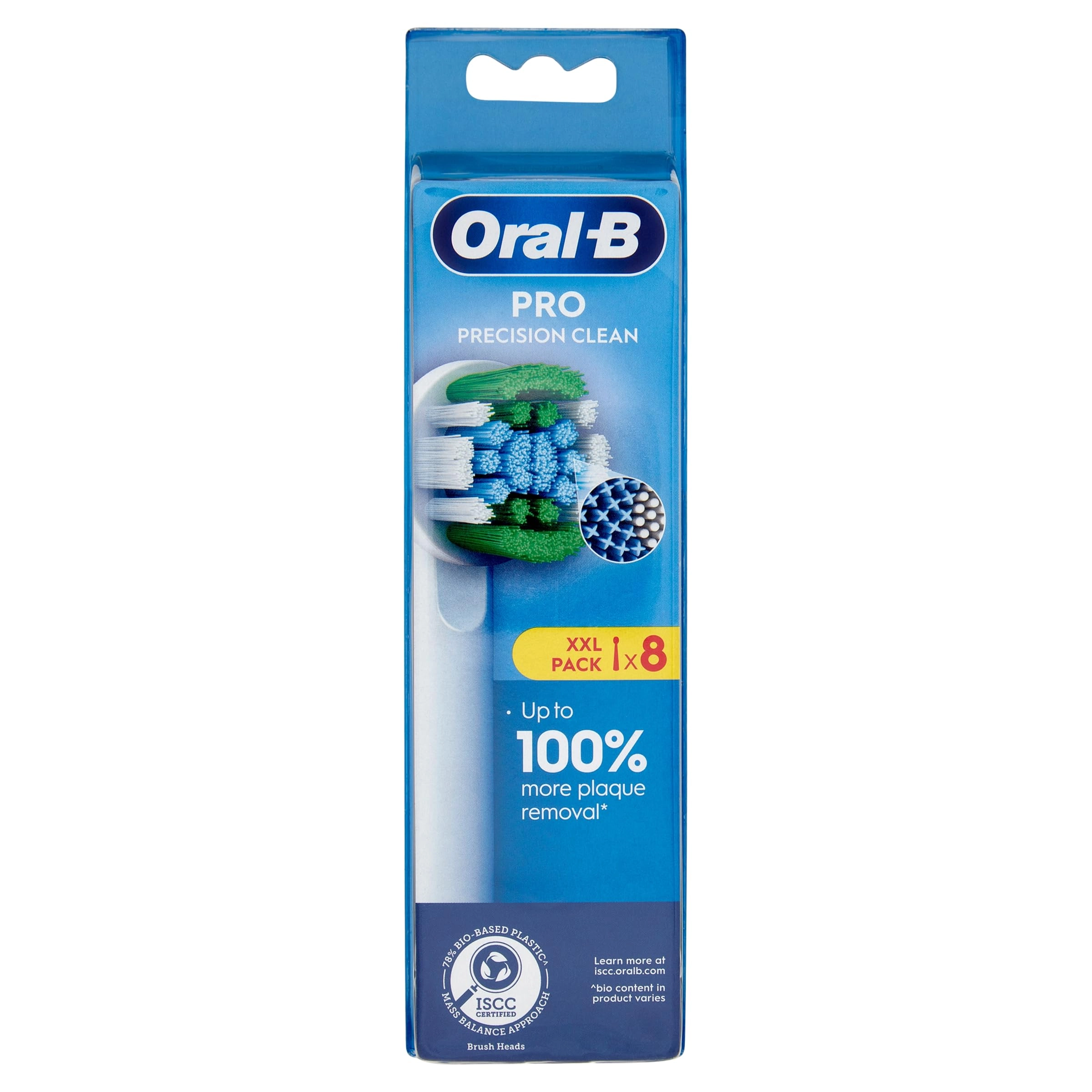 Oral-B Precision Clean - Pack of 8 Toothbrush Heads White