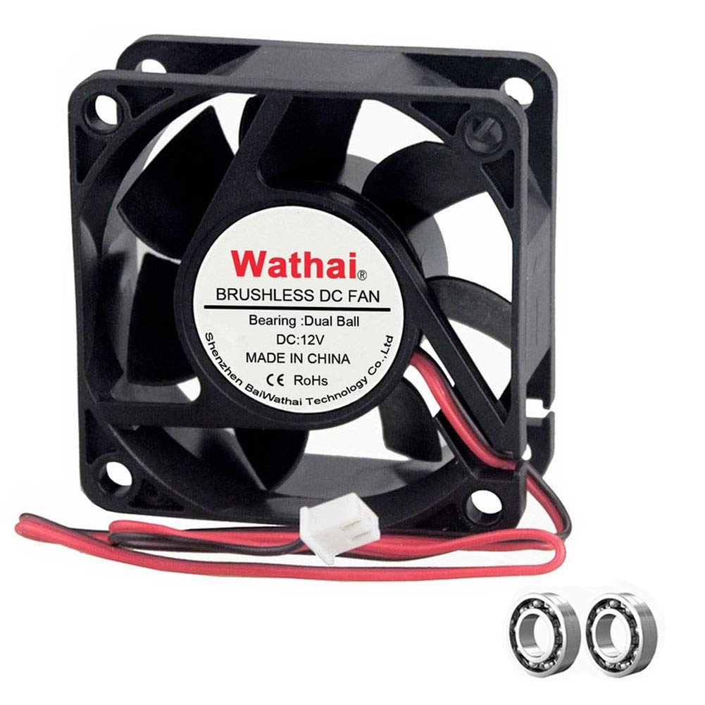 Wathai DC Exhaust Cooling Fan - 1 Piece 60mm