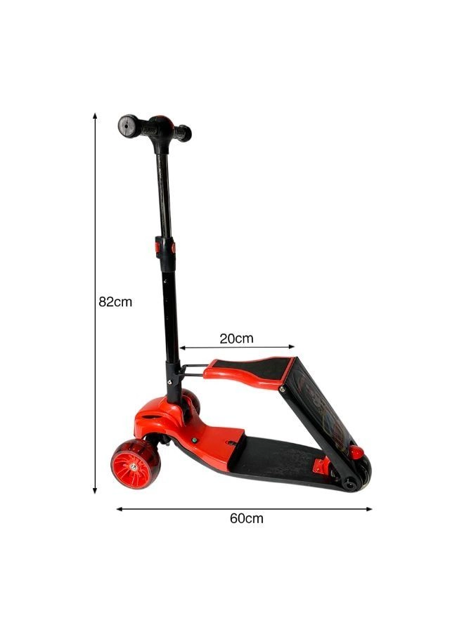 Adjustable 3-Wheel Kick Scooter