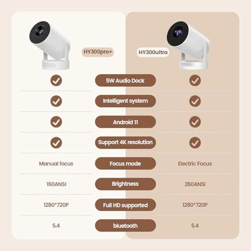 HY300Plus 210 ANSI lumens