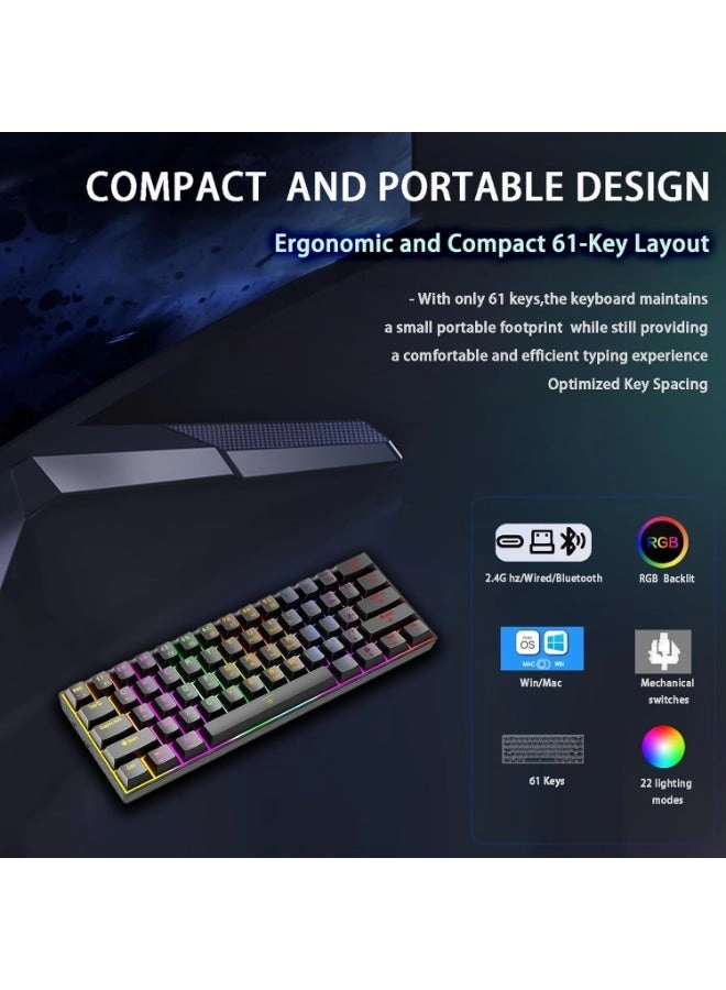 Mechanical Keyboard - Wired Wireless