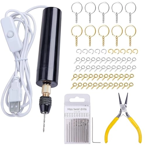 HASTHIP Electric Resin Drill Set - 10Pcs 0.8-3.0mm