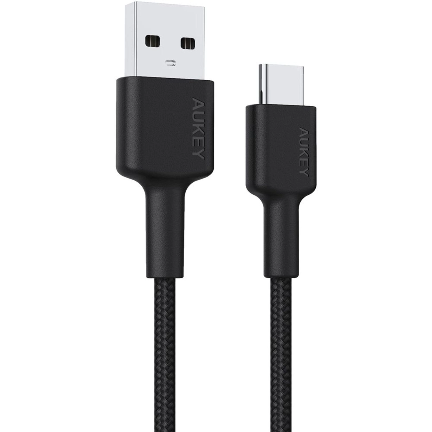 AUKEY Nylon Braided USB-C Cable USB-C to USB-A 0.9m