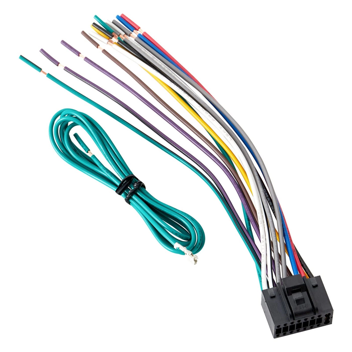 RED WOLF Car Stereo Wiring Harness - Kenwood KDC KRC KMD