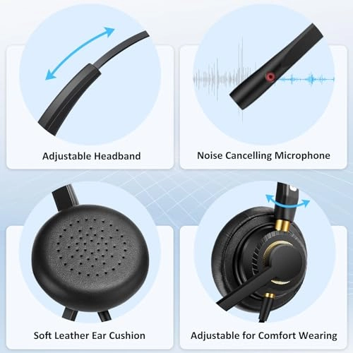 A800MP Wired Headset