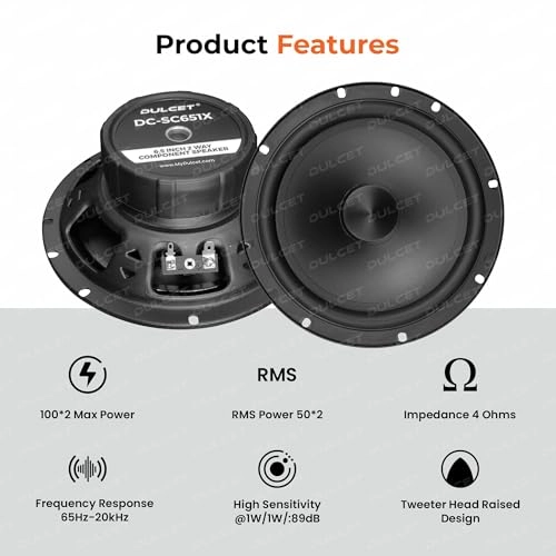DC-SC651X - 166mm Car Speaker