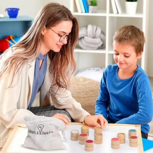 Wooden Feel Memo - All Ages 32 pieces