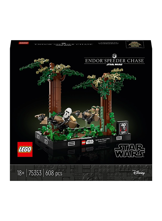 Star Wars Endor Speeder Chase Diorama (75353)