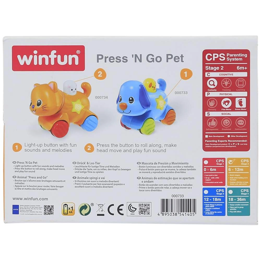 Press N Go Pet - Suitable for 6 months & above