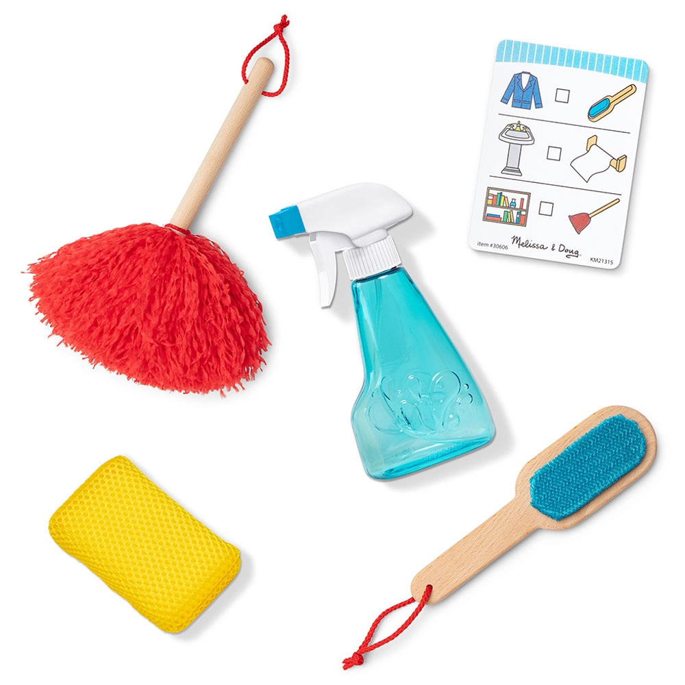 Deluxe Sparkle & Shine Cleaning Playset - 11 pcs (EM-MD30606)