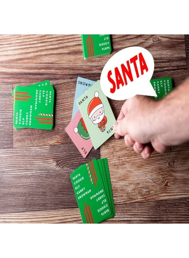 Santa Claus cookies + elf candies + snowmen