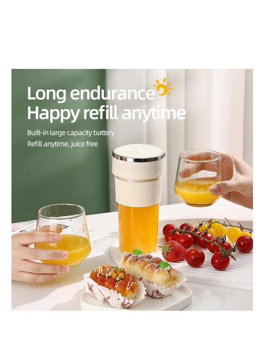 K1 - Portable Blender USB Rechargeable Silicone Straw