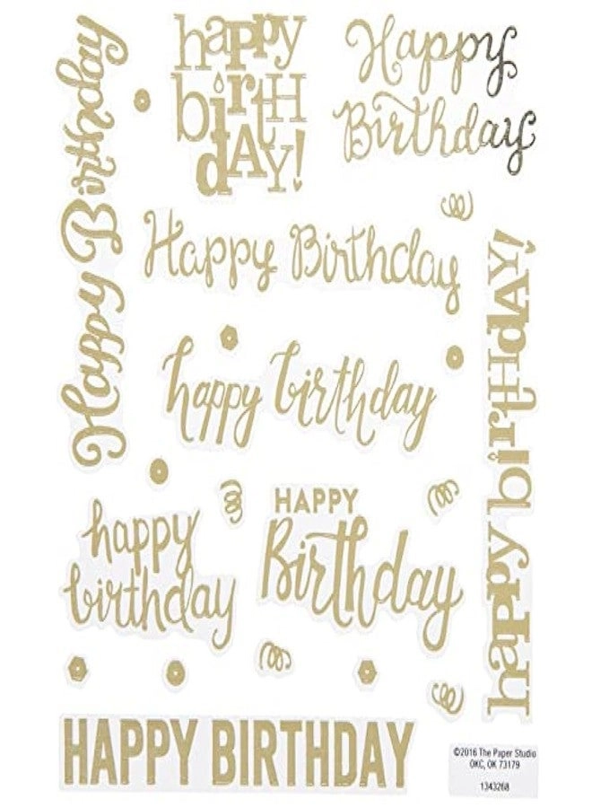 Bundle of Fun Happy Birthday Stickers