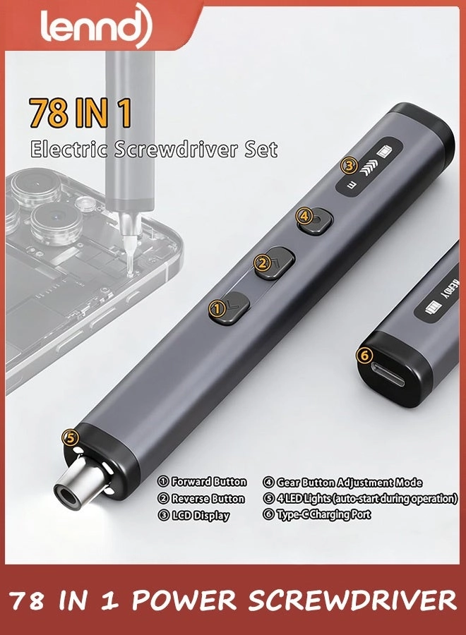Electric Screwdriver Set - 350mAh