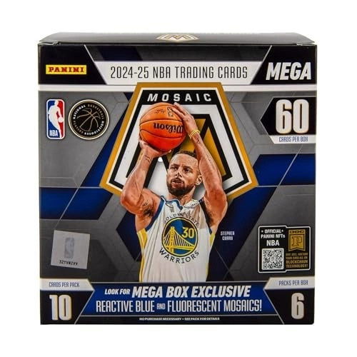 Mosaic Basketball Mega Box - 10 cards per pack 6 packs per Mega Box
