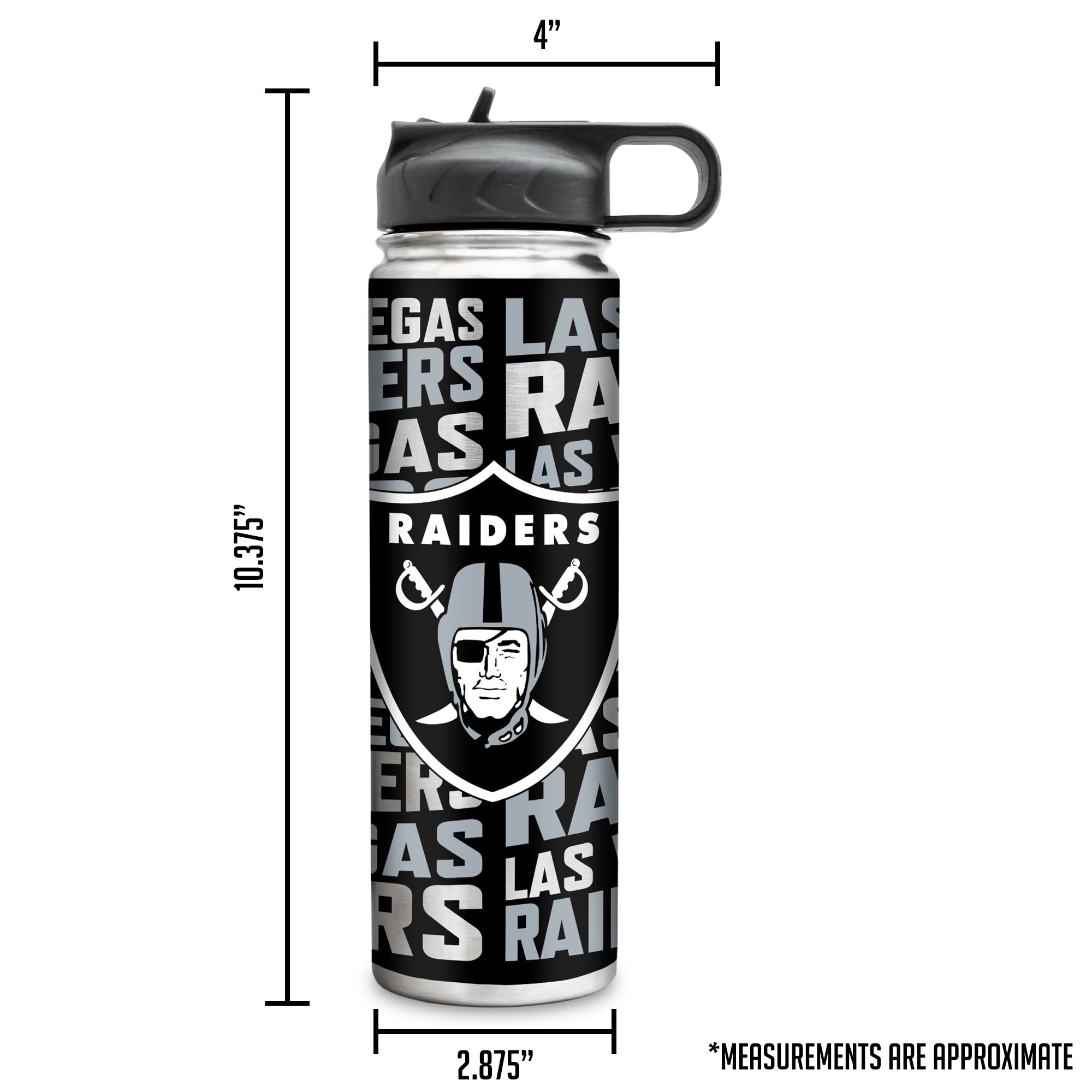Stainless Steel NFL Football Tumbler - 650ml
